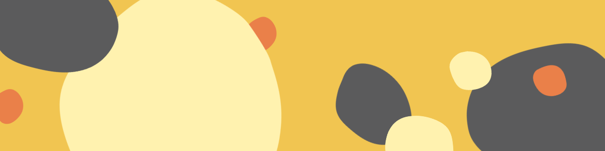 Abstrakta runda gula former